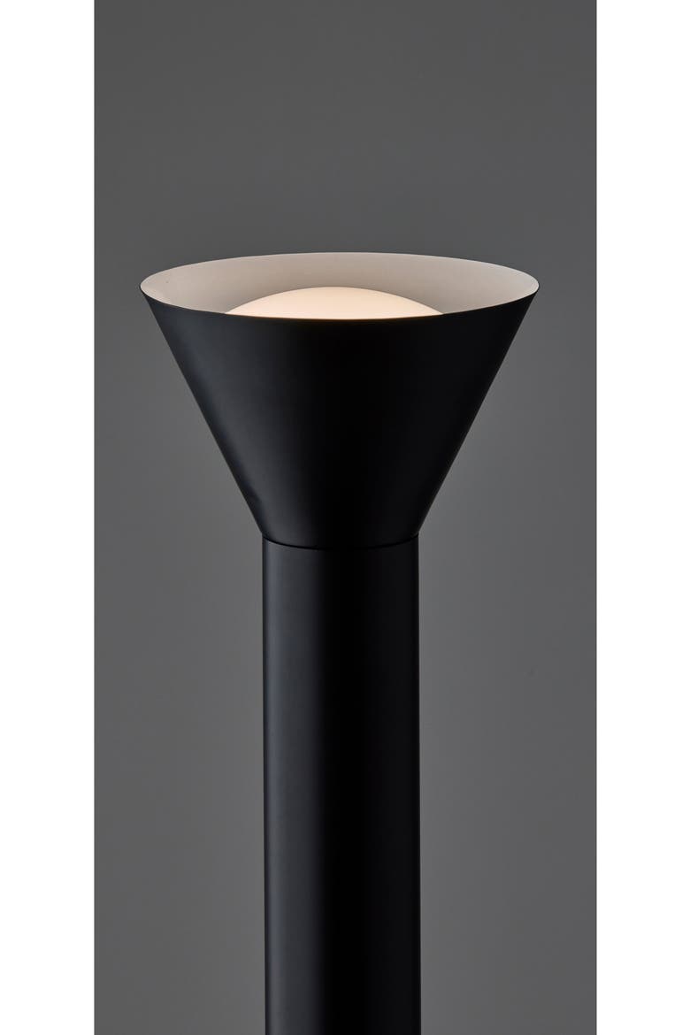 Greer LED Torchiere Lamp, Alternate, color, BLACK