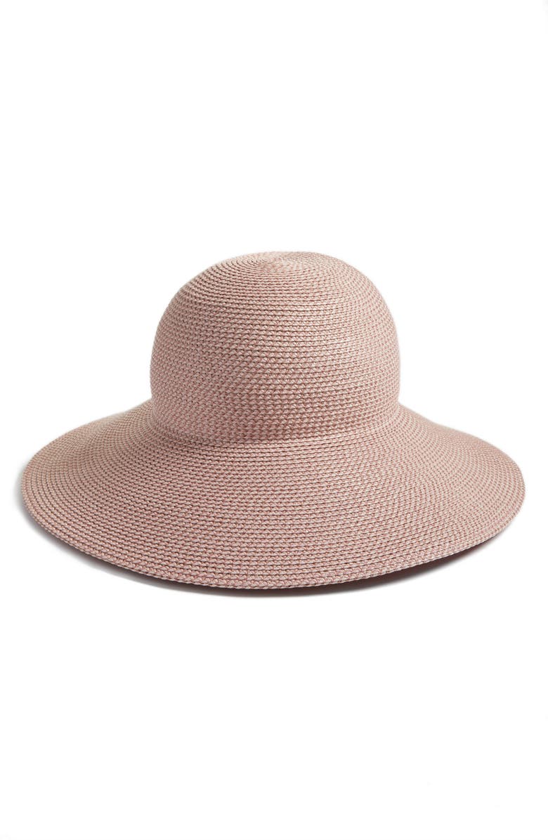 Eric Javits Hampton Squishee<sup>®</sup> Sun Hat, Main, color, Blush