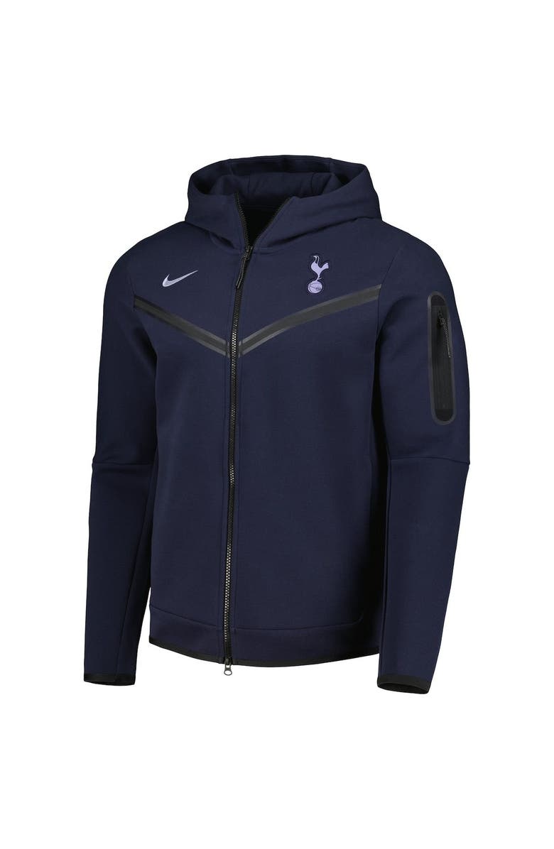 Nike Men's Nike Navy Tottenham Hotspur Tech Fleece Full-Zip Hoodie Jacket, Alternate, color, 