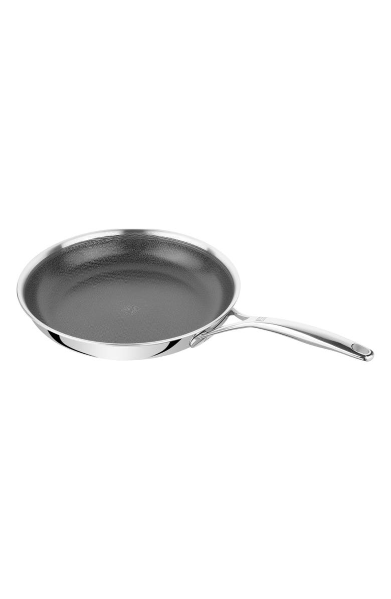 ZWILLING Peak Nonstick Stainless Steel 12-Inch Fry Pan, Main, color, Stainless Steel