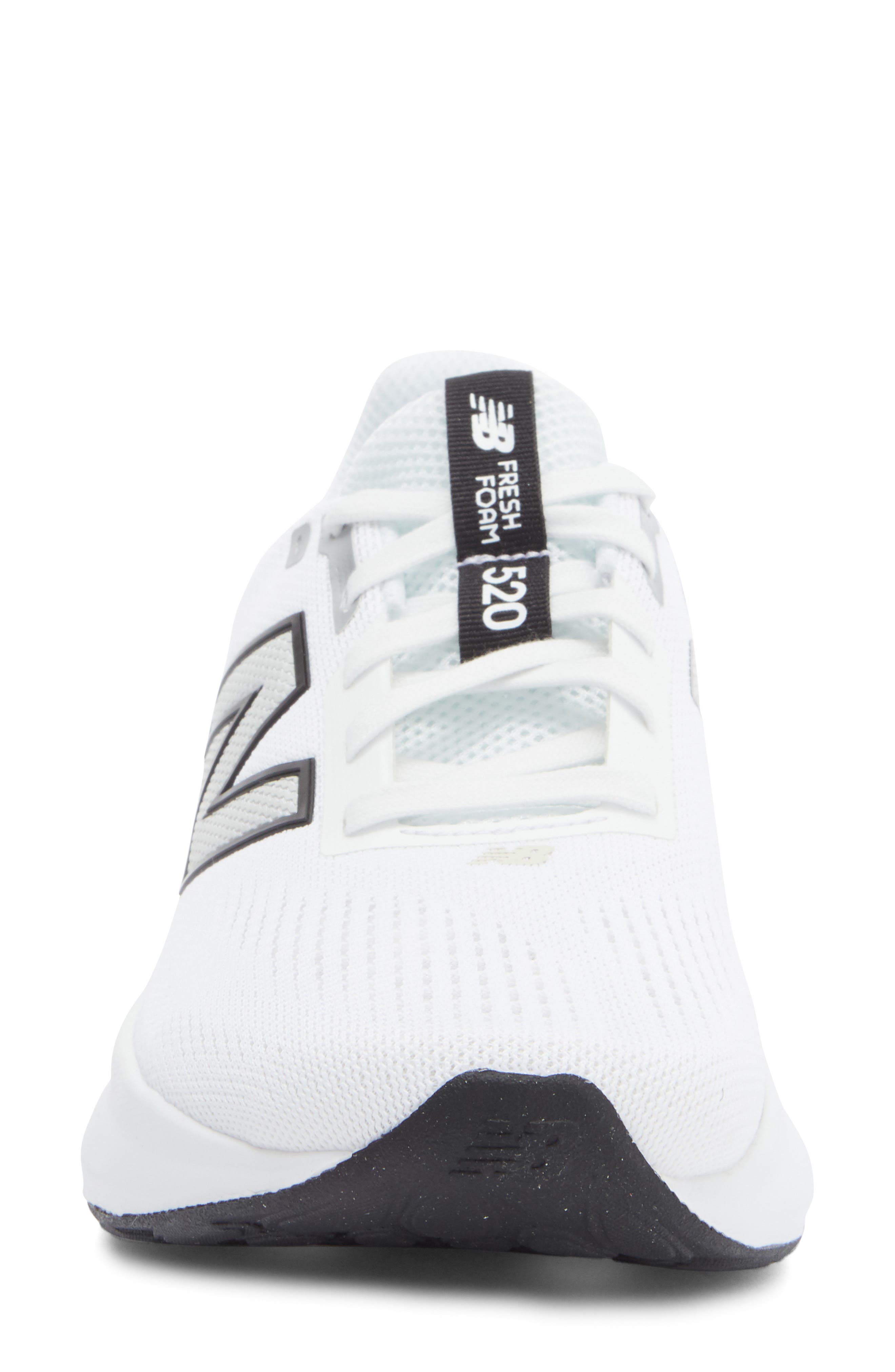 New Balance Fresh Foam 520 V9 Running Shoe, Alternate, color, Nb White/ Black