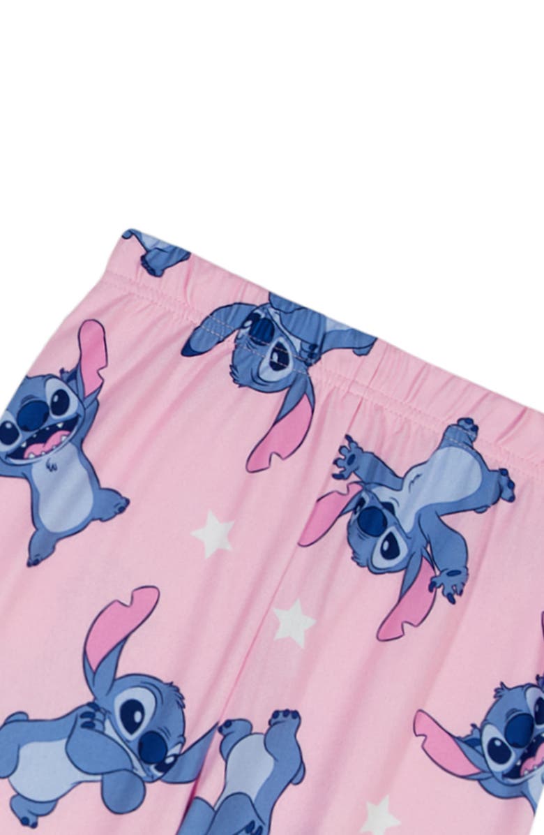AME Kids' Star Stitch Short Sleeve Pajamas, Alternate, color, Assorted