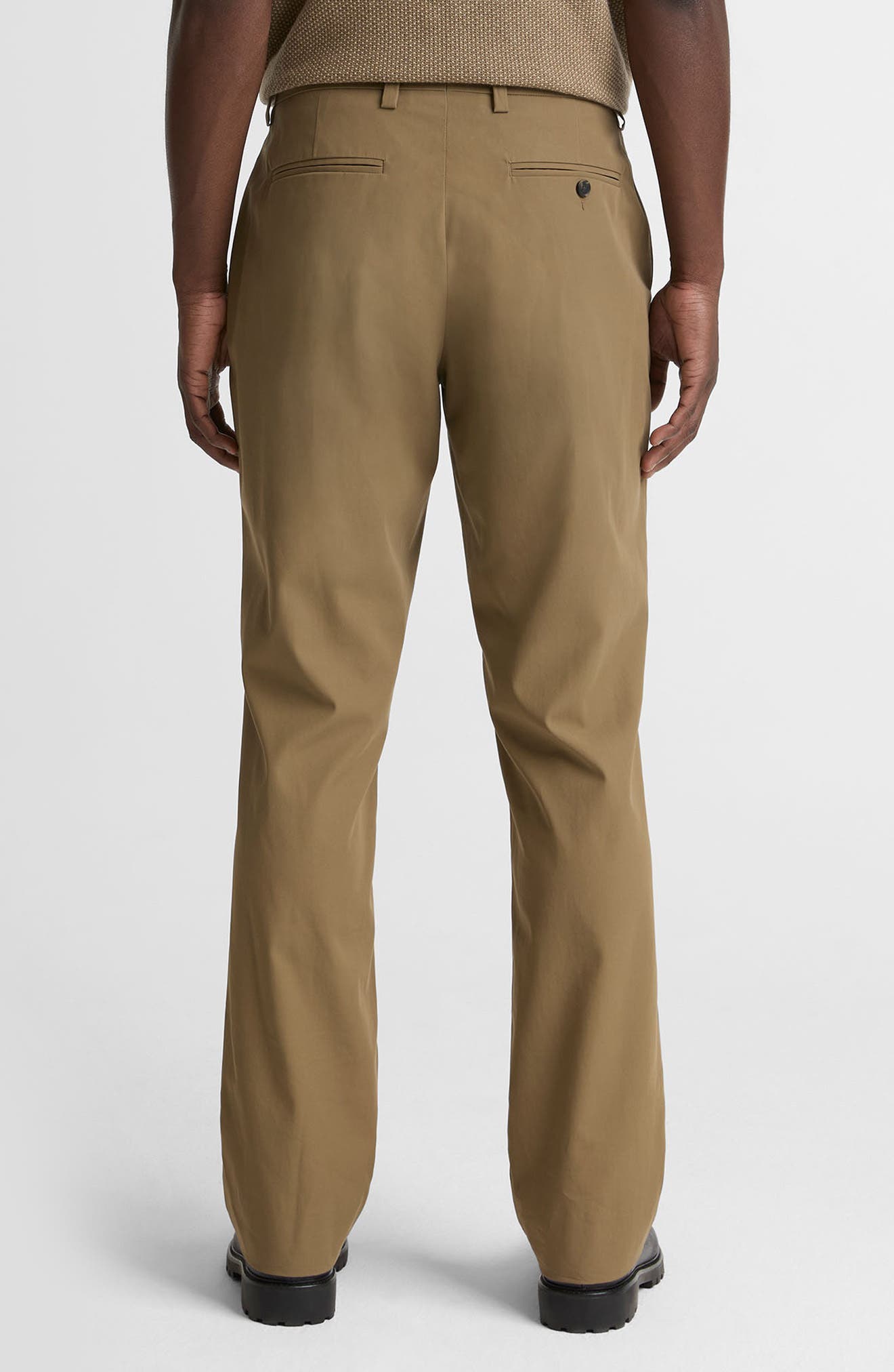 Louie Flat Front Cotton Chinos - image 2