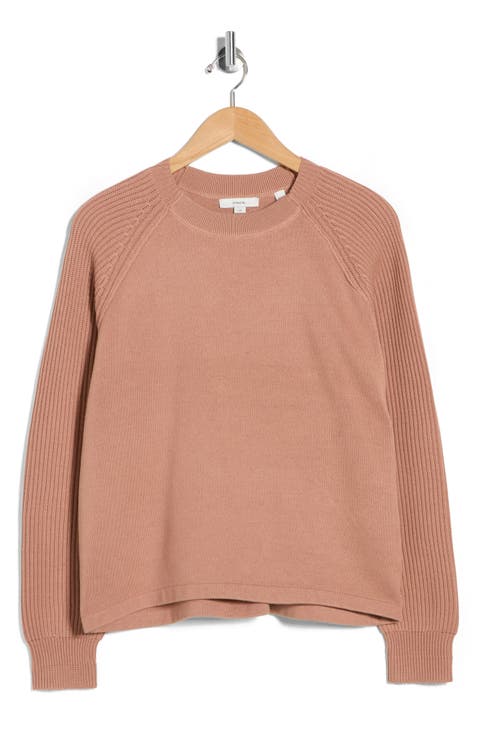 Ribbed Cotton Pullover