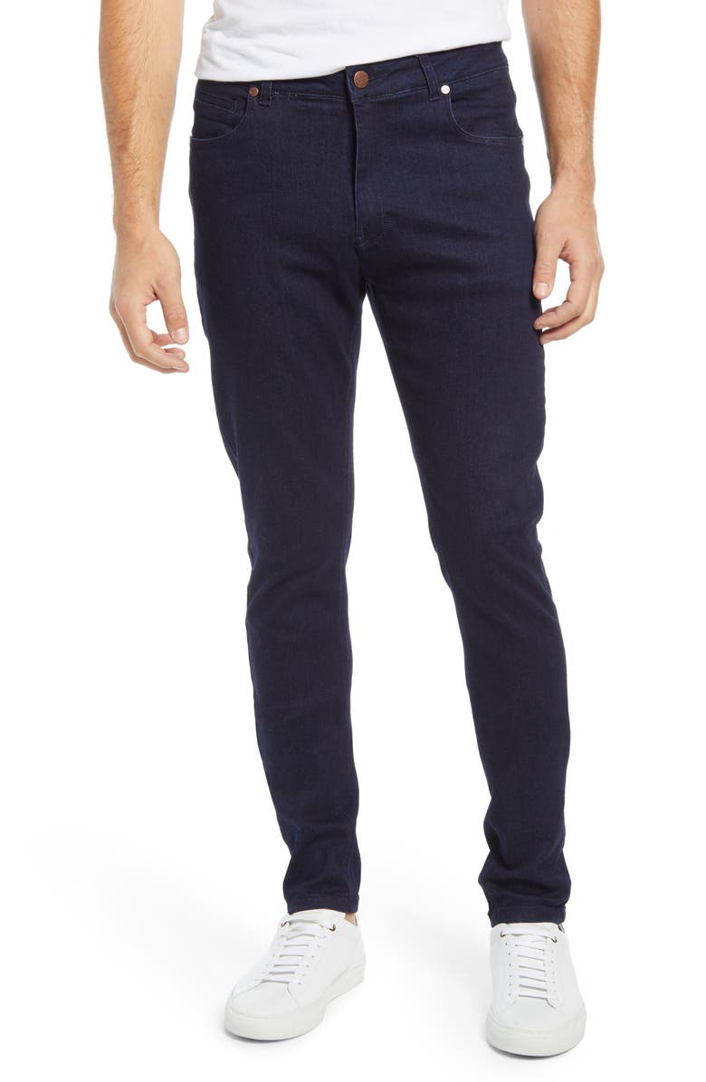 Barbell Apparel Slim Athletic Fit Jeans, Main, color, 