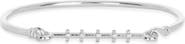 MESHMERISE Diamond Row Bangle Bracelet