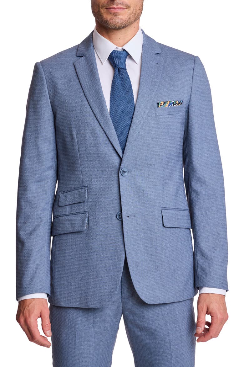 Dover Slim Fit Sport Coat, Main, color, GREY BLUE ICE