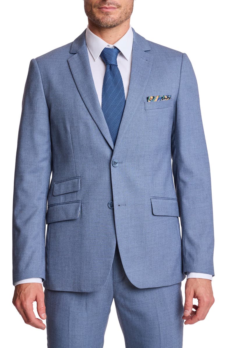 PAISLEY & GRAY Dover Slim Fit Sport Coat, Main, color, Grey Blue Ice