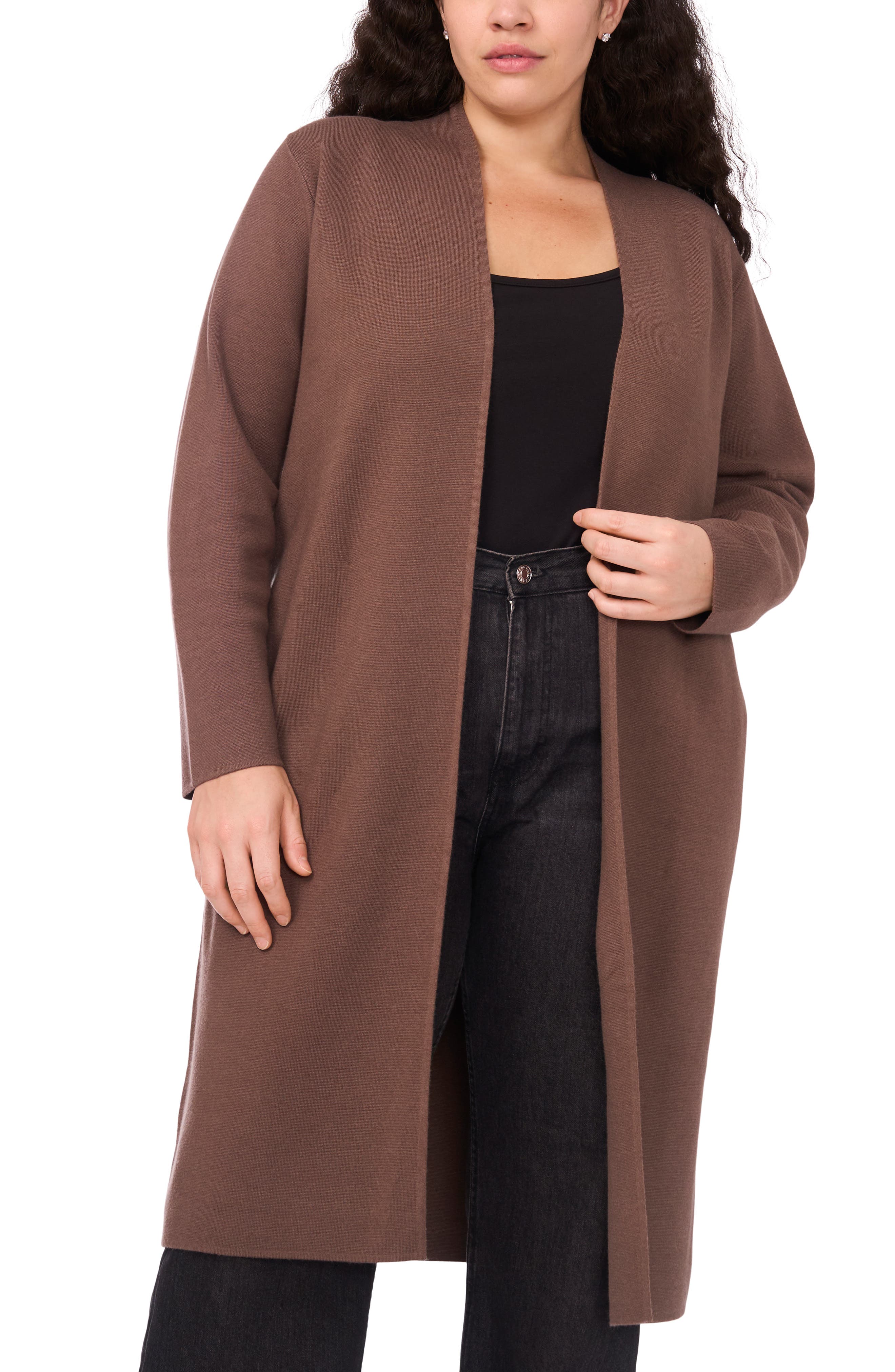 Open Front Longline Cardigan - image 3