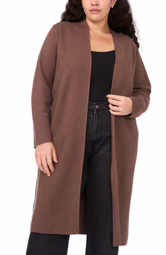 Open Front Longline Cardigan