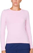 Sofibella UV Colors Womens Long Sleeve Tennis Shirt