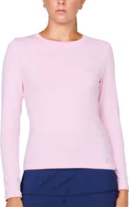 Sofibella UV Colors Womens Long Sleeve Tennis Shirt