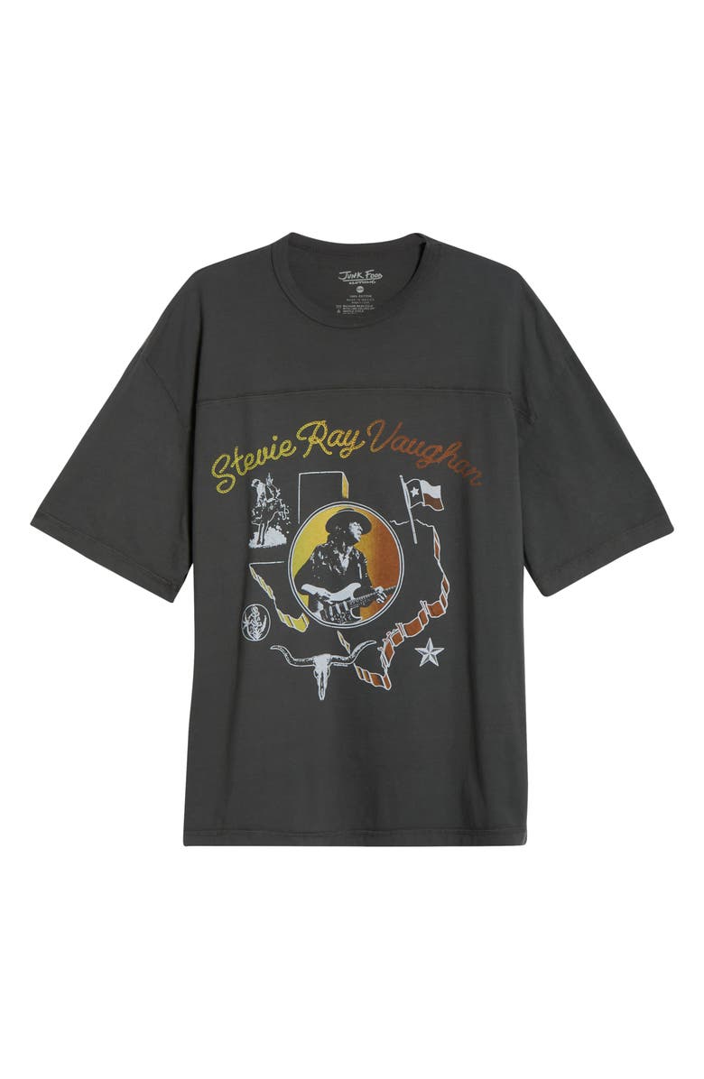 Junk Food SRV Texas Cotton Graphic T-Shirt, Alternate, color, Vintage Black