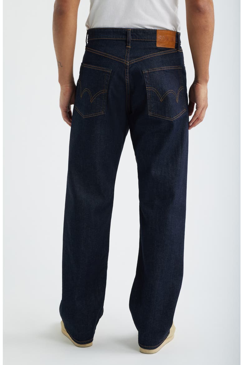 Wide Straight Leg Jeans, Alternate, color, WET