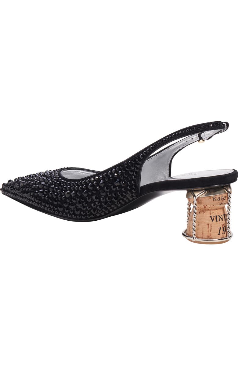 Kate Spade New York soiree crystal slingback pump, Alternate, color,