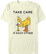 Sesame Street® Men's Sesame Street Take Care of Each Other Graphic T-Shirt