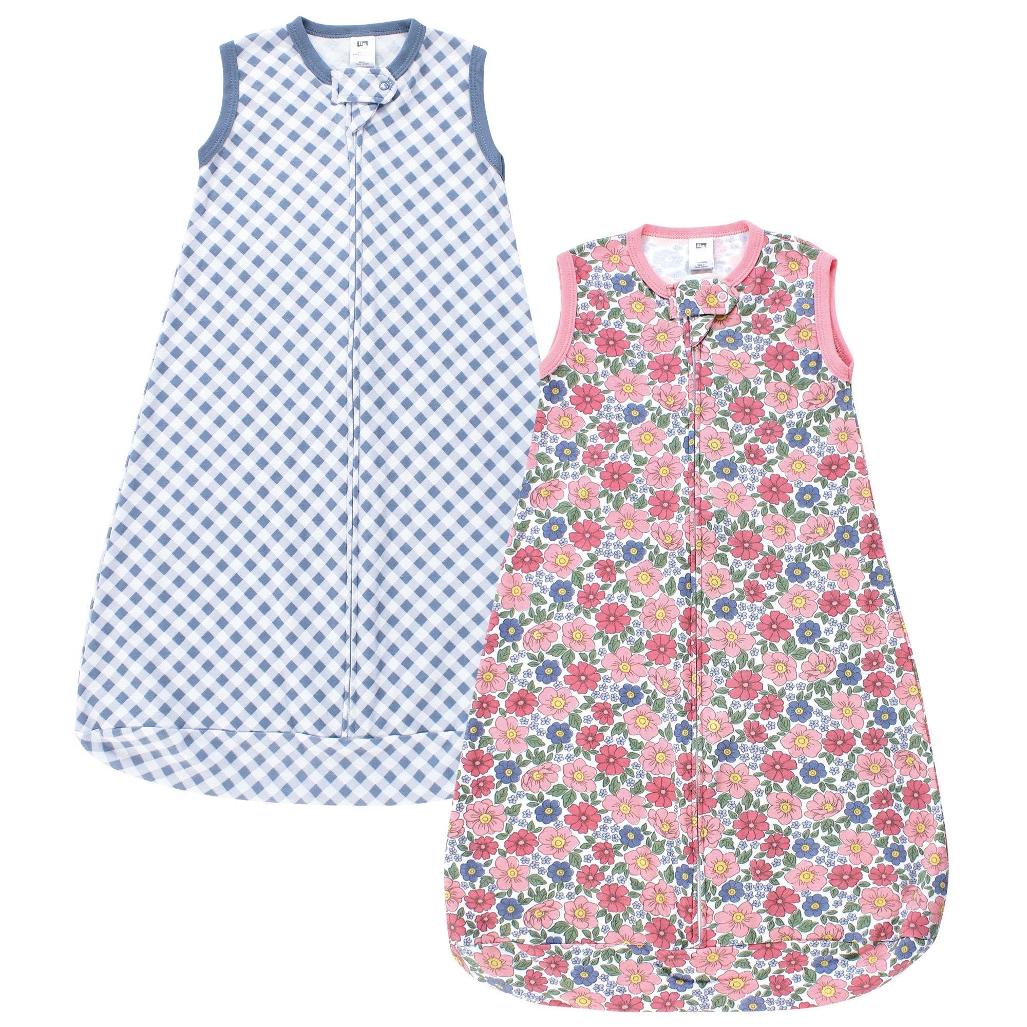 Pink Blue Pretty Floral