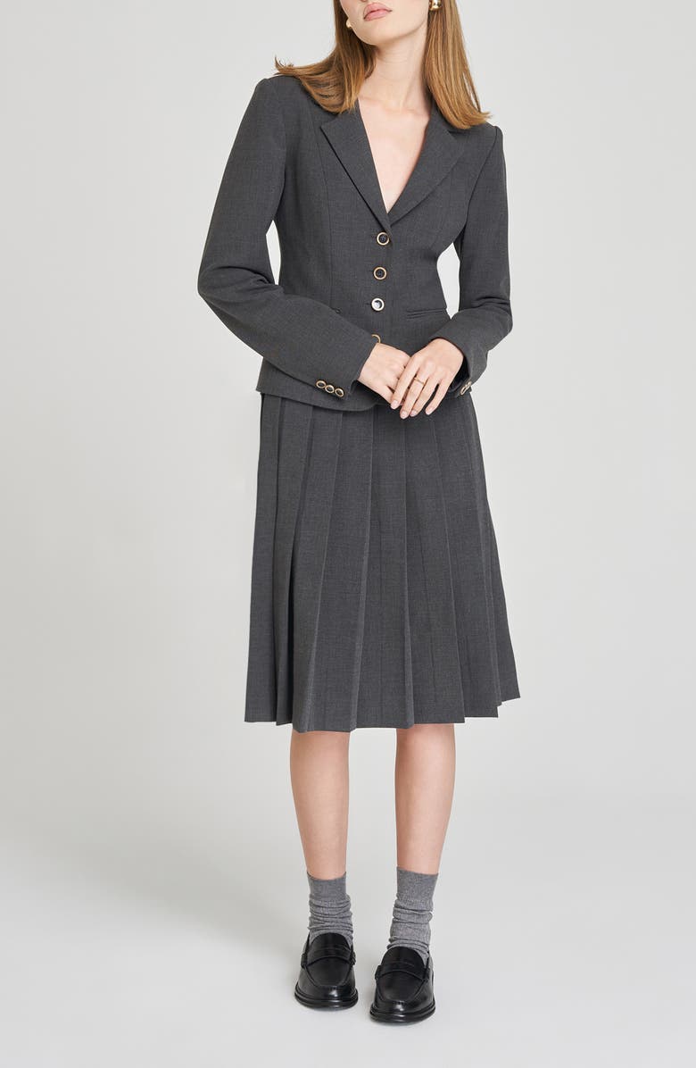 WAYF Darby Fitted Blazer, Alternate, color,