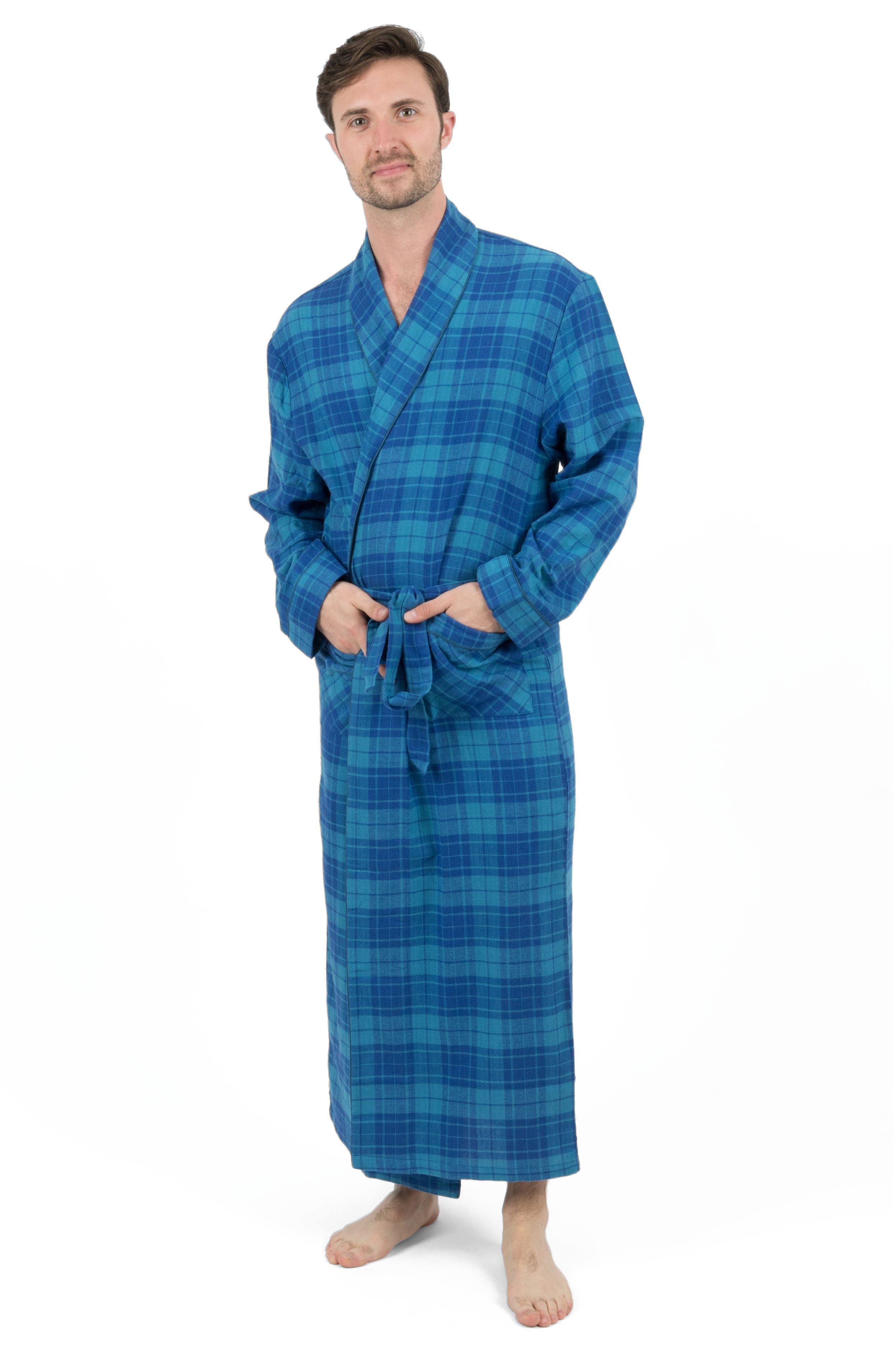 Navy/Black Plaid