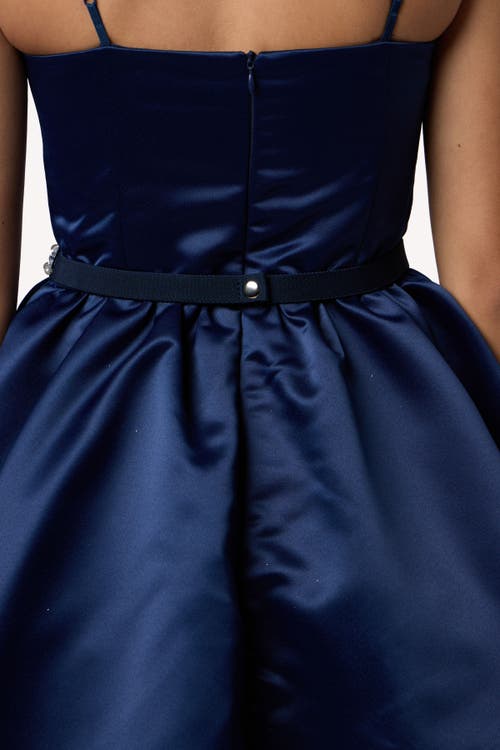 Un Deux Trois Stretchy Pearl And Gem Belt In Metallic