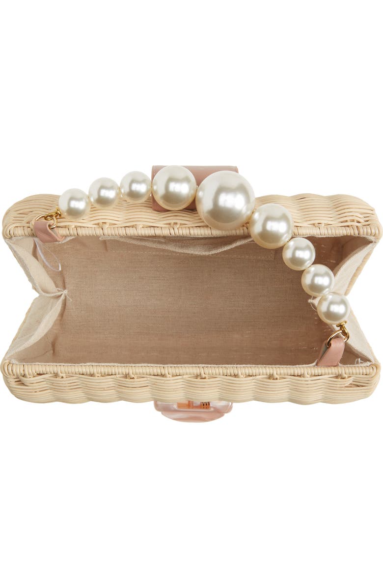 BTB Los Angeles Coco Clutch, Alternate, color, Petal