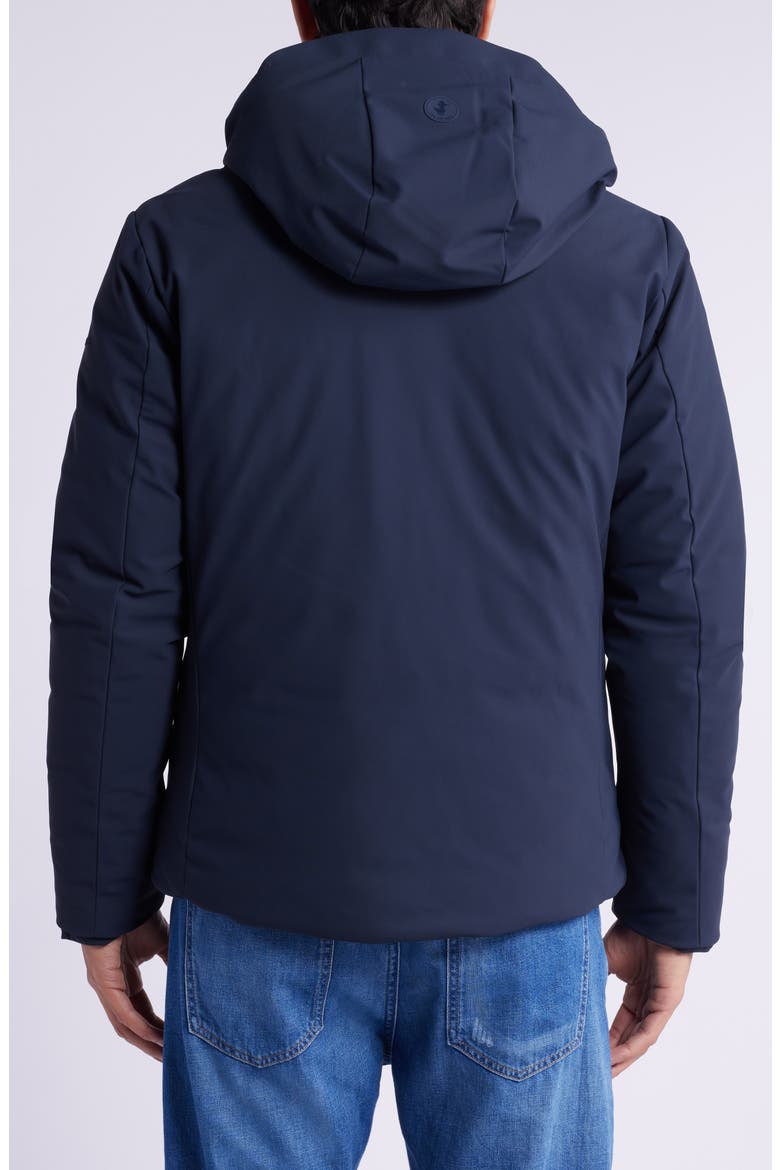 Sabal Water Resistant Hooded Jacket, Alternate, color, BLUE BLACK