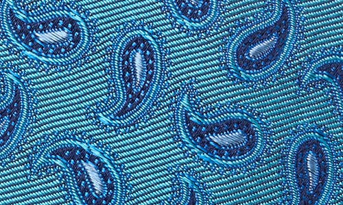 Ted Baker London Penfold Pines Silk Tie In Blue