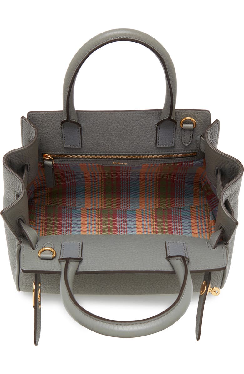 Mulberry Small Belted Bayswater Convertible Leather Satchel, Alternate, color,