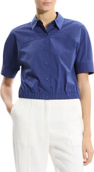 Theory Elastic Waist Shirt
