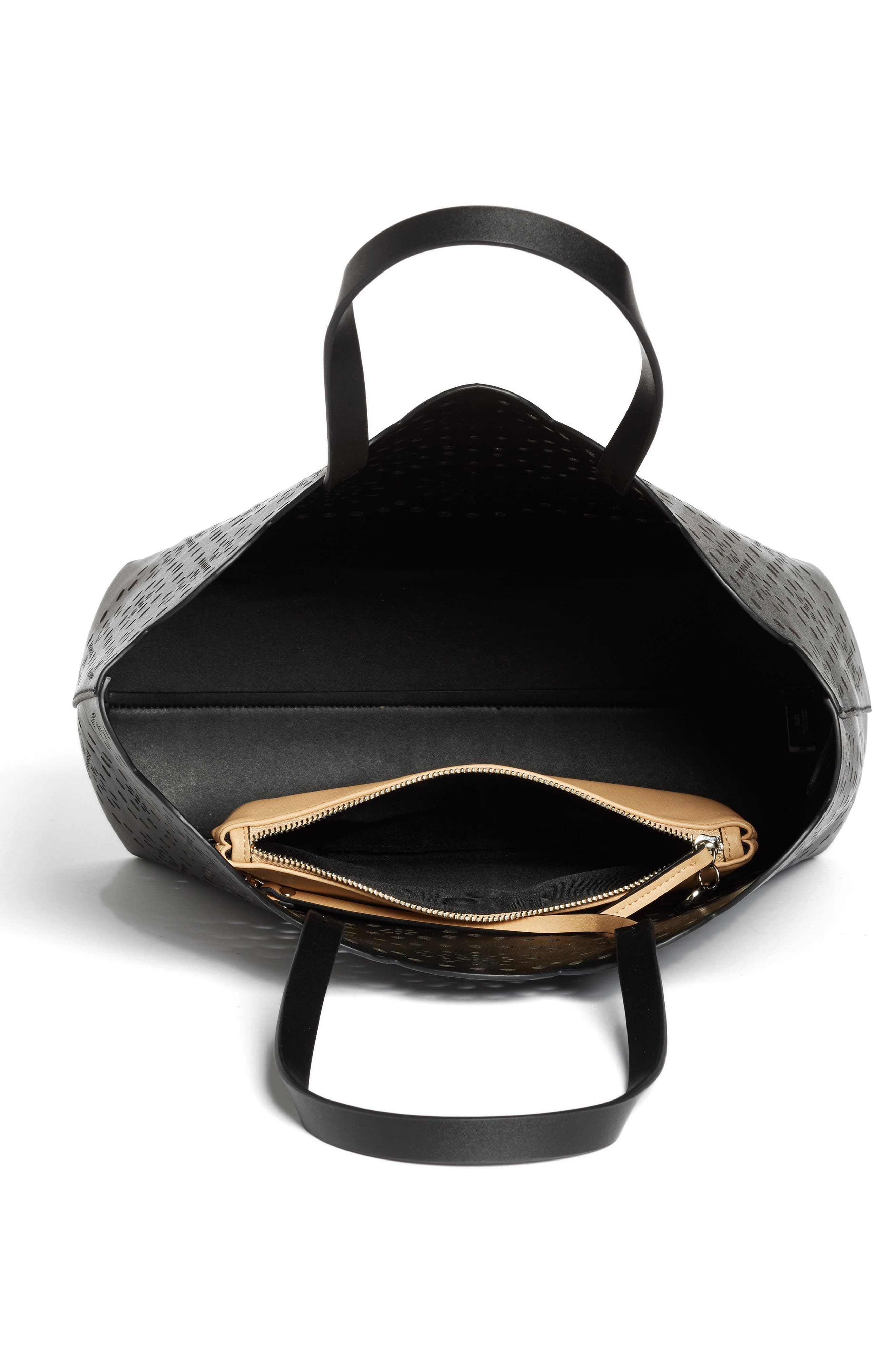 Chelsea28 Lily Scallop Faux Leather Tote, Alternate, color, 