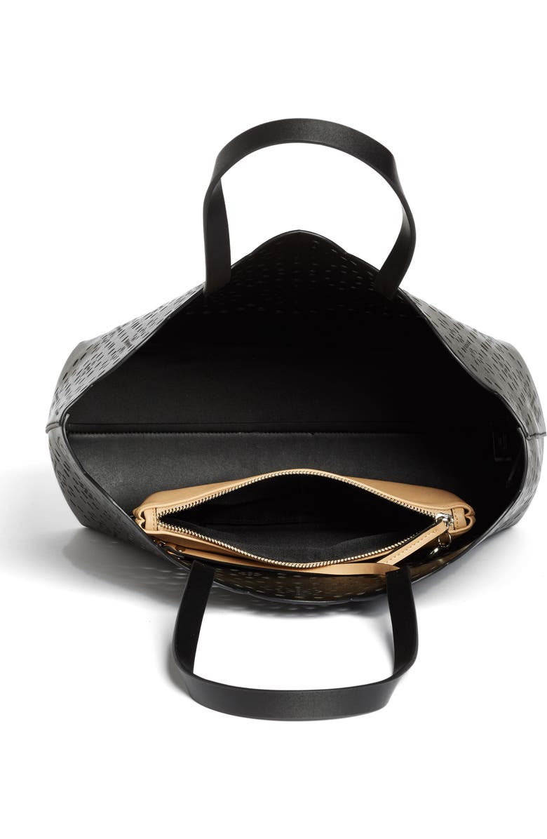 Chelsea28 Lily Scallop Faux Leather Tote, Alternate, color,