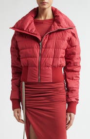 Moncler x Rick Owens Crop Down Puffer Jacket