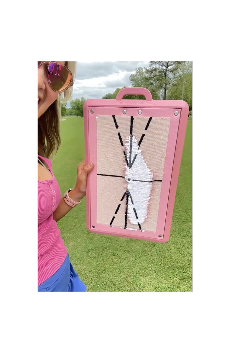 Birdie Bath Birdie Golf Pro Training Mat, Alternate, color, Pink