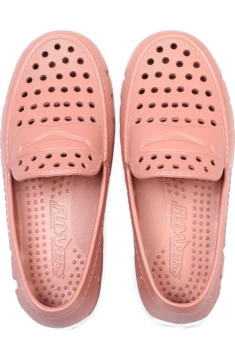 FLOAFERS Kids' Prodigy Driver Loafer, Alternate, color, Rose Peony/ Bright White