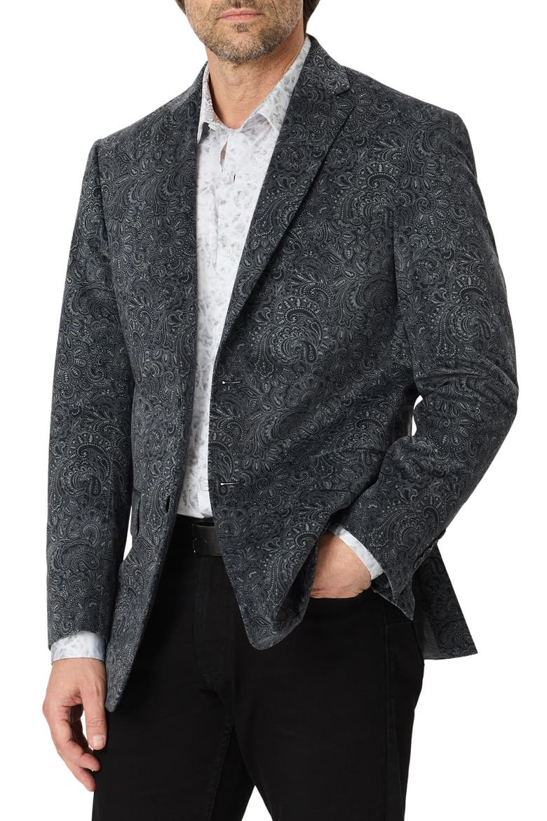Thuxton Woven Sport Coat, Alternate, color, BLACK
