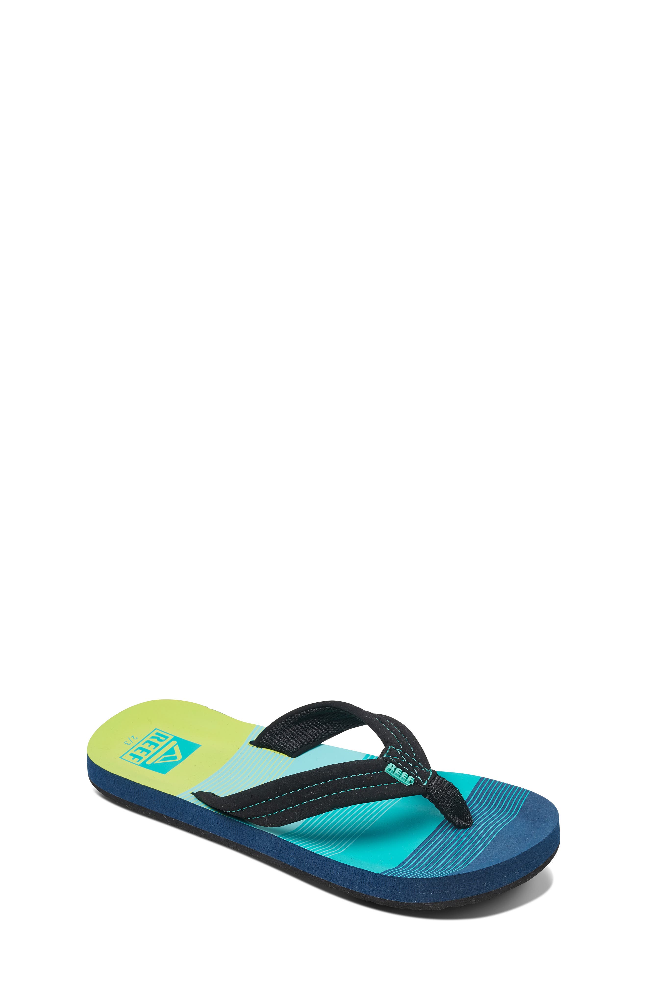 Reef Kids' Ahi Flip Flop, Main, color, 