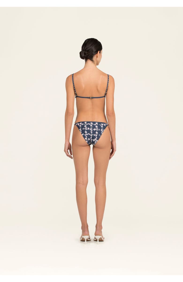 Agua by Agua Bendita Tulua Anhelo Bikini Top, Alternate, color, Multicolor