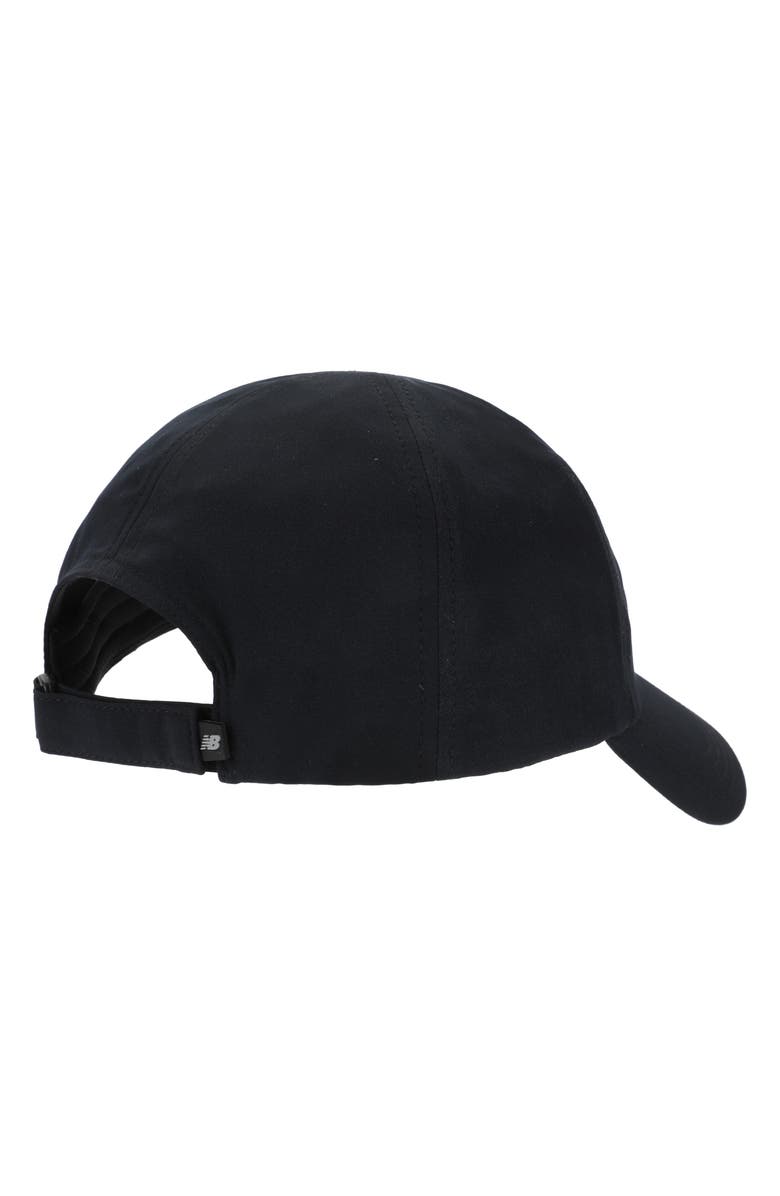 New Balance 6-Panel Performance Baseball Cap, Alternate, color, Black