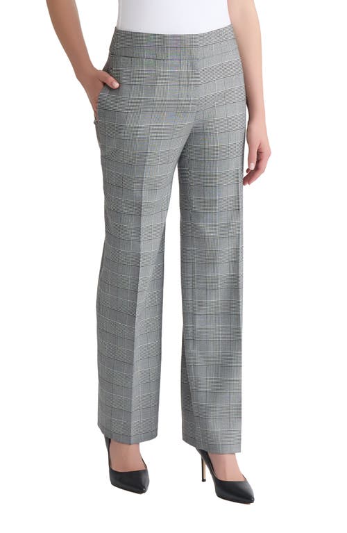 Kasper Wide Leg Pants In Gray