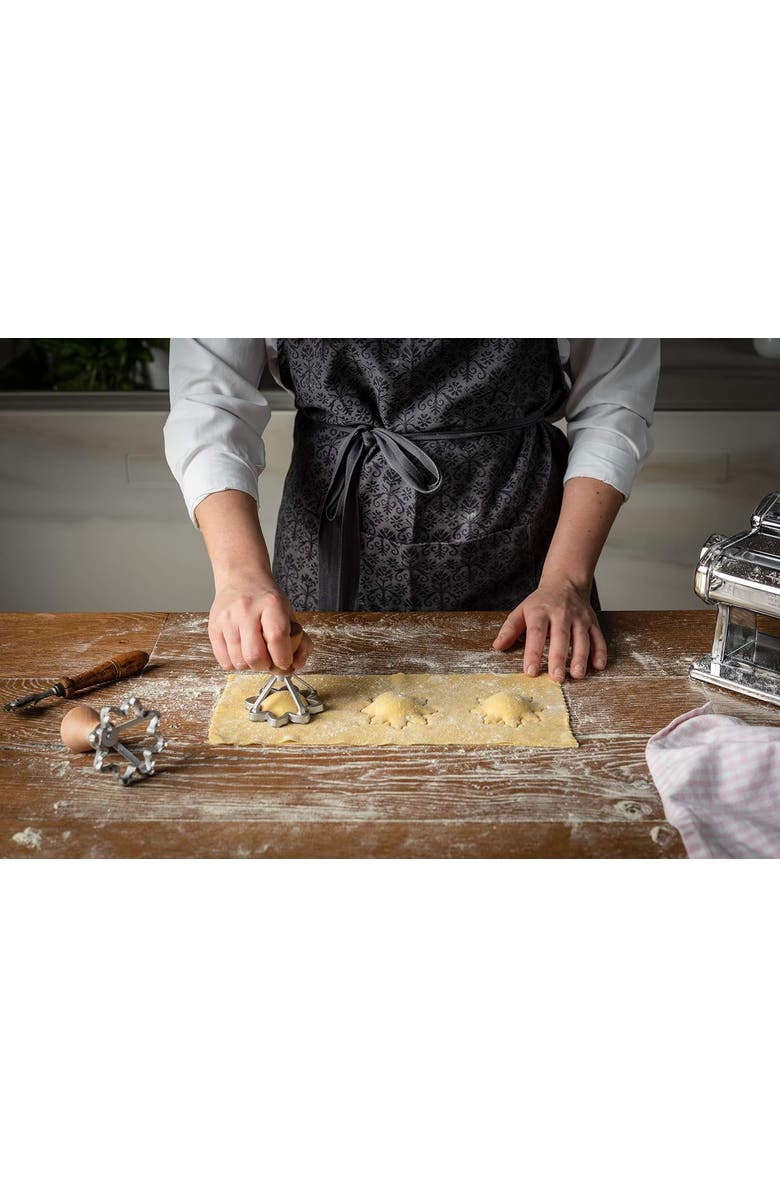 Marcato Classic Ravioli Maker Stamp Kit, Flower + Star, 2.5-Inch, Alternate, color, 