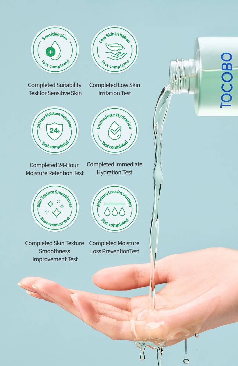 Tocobo Cica Calming Aqua Toner, Alternate, color,