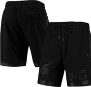 PRO STANDARD Men's Pro Standard Charlotte Hornets Triple Black Gloss Shorts