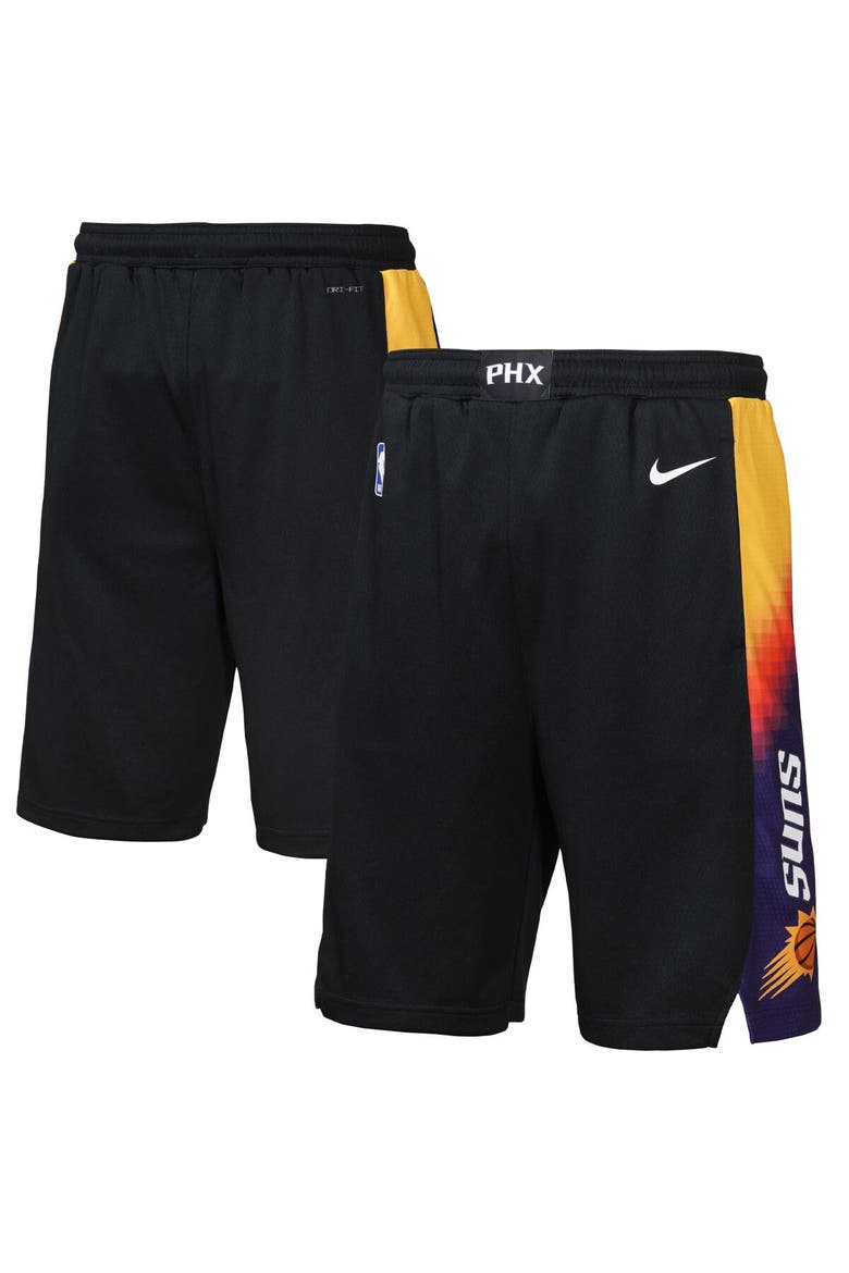Youth Nike Black Phoenix Suns 2025/26 City Edition Swingman Performance Shorts, Main, color, Black