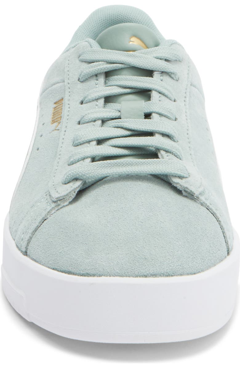 PUMA Jada Classic Low Sneaker, Alternate, color, Light Moss/ Puma Gold