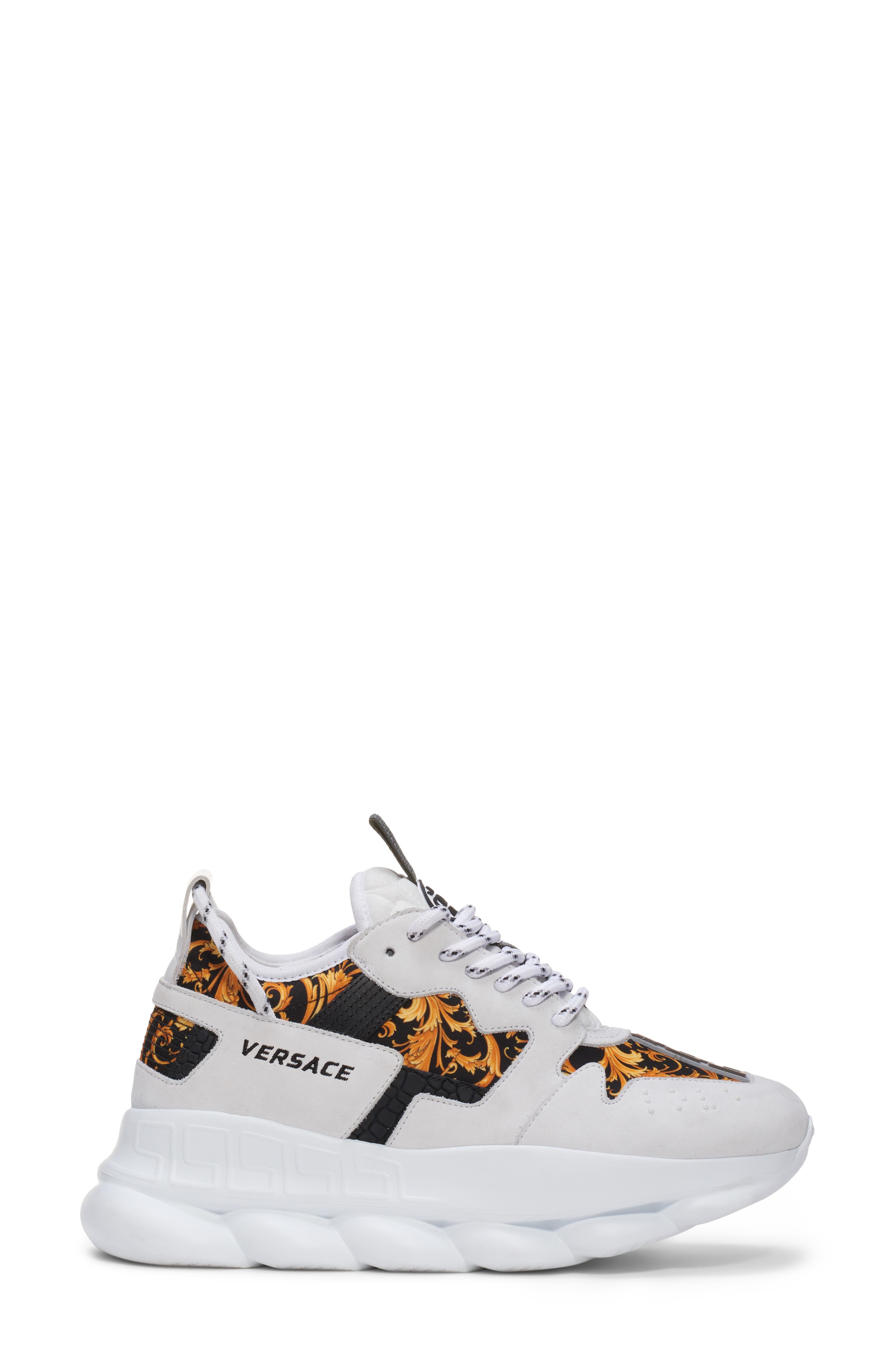 Versace Chain Reaction Sneaker, Alternate, color, 