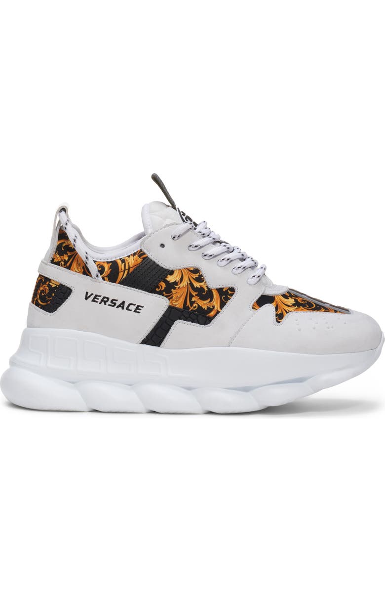 Versace Chain Reaction Sneaker, Alternate, color,
