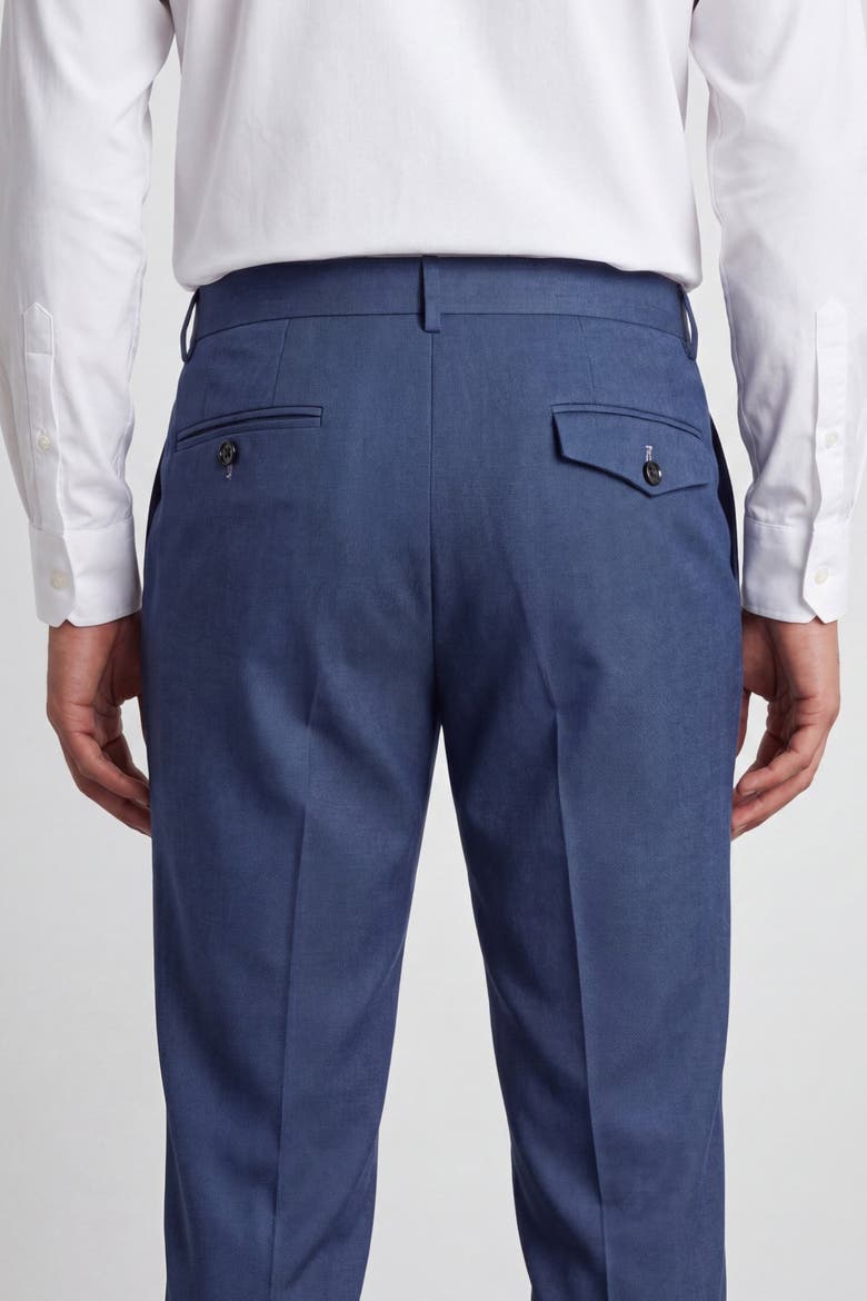 Gordon Slim Fit Suit Trousers, Alternate, color, Mid Blue