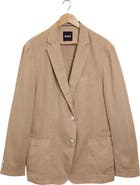BOSS Hanry Slim Fit Linen Sport Coat