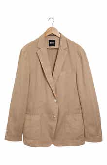 Hanry Slim Fit Linen Sport Coat