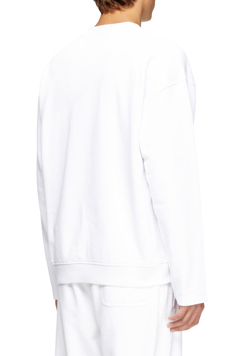 DIESEL<sup>®</sup> S-Boxt-NC-Div Sweatshirt, Alternate, color, White